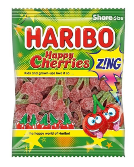 Haribo Cherries Zing 24 pièces de 70g/boite